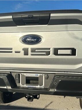 F-150 Tailgate Emblem Letter Inserts - Compatible with 2021-2026 F-150.